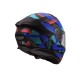Full Face Κράνος LS2 Stream ΙΙ FF808 Mika Μαυρο-Μπλε Ματ