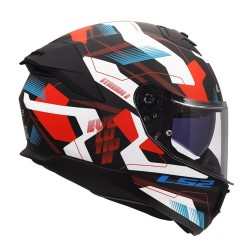 Full Face Κράνος LS2 Stream ΙΙ FF808 Mika Λευκο-Μπλε-Κοκκινο Ματ Full Face Κράνος LS2 Stream ΙΙ FF808 Mika Λευκο-Μπλε-Κοκκινο Ματ