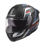 Full Face Κράνος LS2 Stream ΙΙ FF808 Vintage Μαυρο-Πετρολ Ματ