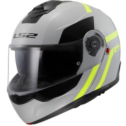 Κράνος LS2 Strobe II FF908 Autox γκρί fluo κίτρινο