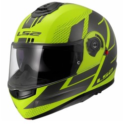 Κράνος LS2 Strobe II FF908 Code fluo κίτρινο-γκρι γυαλιστερό Κράνος LS2 Strobe II FF908 Code fluo κίτρινο-γκρι γυαλιστερό