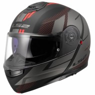 Κράνος LS2 Strobe II FF908 Code μαύρο-γκρι ματ