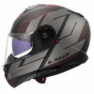 Κράνος LS2 Strobe II FF908 Code μαύρο-γκρι ματ