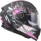 Full Face Κράνος LS2 Vector II FF811 Darflo μαύρο-ροζ ματ