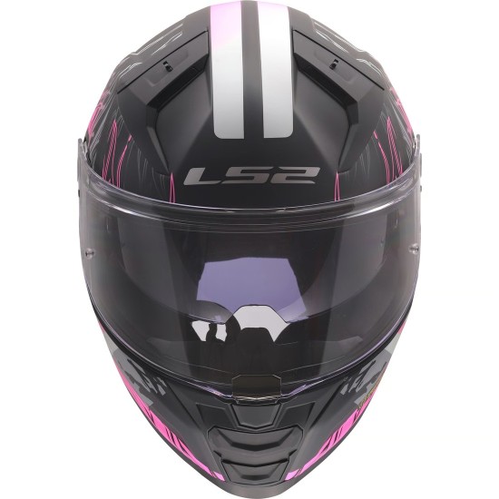 Full Face Κράνος LS2 Vector II FF811 Darflo μαύρο-ροζ ματ