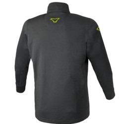 Macna Softshell Ripple 1.1 λεπτό αντιανεμικό μπουφάν μαύρο (2ου επιπέδου)