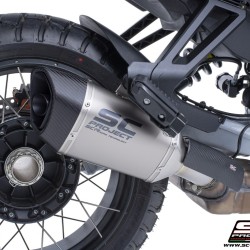 Moto Guzzi Stelvio 2024-2025 sc1-r-titanium-exhaust