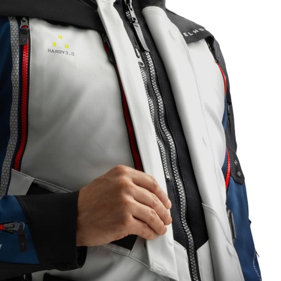 Μπουφάν Rebelhorn hardy 3 μπλε-γκρι-κόκκινο Μπουφάν Rebelhorn hardy 3 μπλε-γκρι-κόκκινο