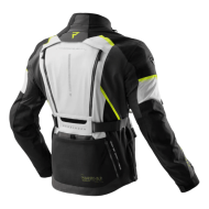 Μπουφάν Rebelhorn hardy 3.0 σκούρο γκρί-μαύρο-fluo κίτρινο