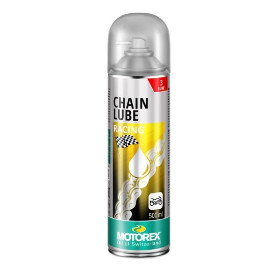 Σπρέι λίπανσης αλυσίδας MOTOREX Racing 500ml Σπρέι λίπανσης αλυσίδας MOTOREX Racing 500ml
