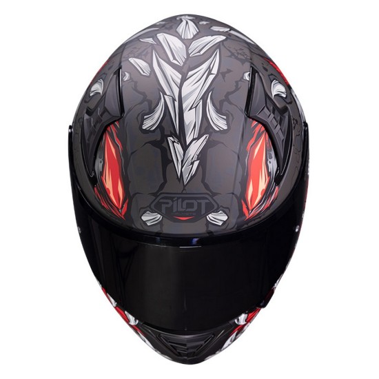 Κράνος Pilot Snake SV Reptile-X ECE 22.06 τιτάνιο ματ + ΔΩΡΟ φιμέ ζελατίνα