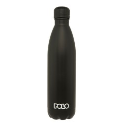 Μπουκάλι Θερμός POLO μαύρο 750 ml.
