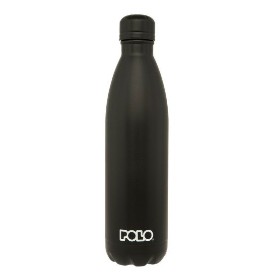 Μπουκάλι Θερμός POLO μαύρο 750 ml. Μπουκάλι Θερμός POLO μαύρο 750 ml.
