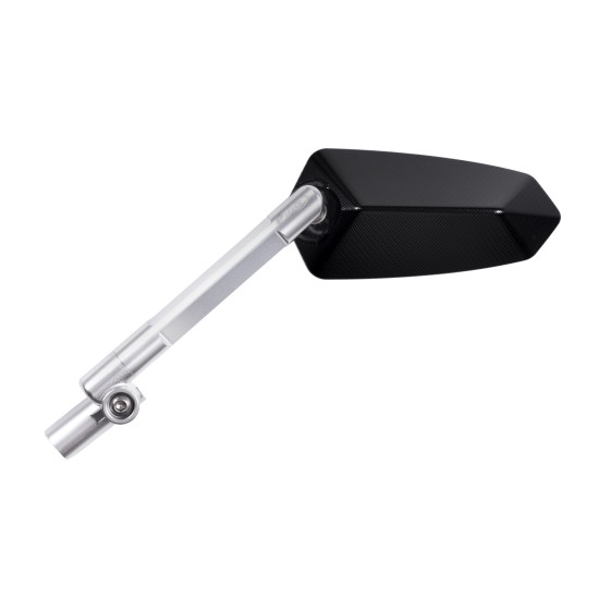 Καθρέπτης Puig F1.1 αριστερός μαύρος-ασημί Καθρέπτης Puig F1.1 αριστερός μαύρος-ασημί