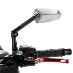 Καθρέπτης Puig F1.1 αριστερός ασημί-μαύρος Καθρέπτης Puig F1.1 αριστερός ασημί-μαύρος