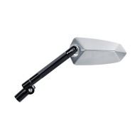 Καθρέπτης Puig F1.1 αριστερός ασημί-μαύρος