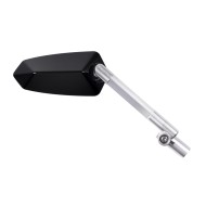 Καθρέπτης Puig F1.1 δεξιός μαύρος-ασημί 