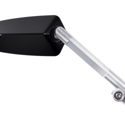 Καθρέπτης Puig F1.1 δεξιός μαύρος-ασημί 