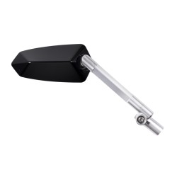 Καθρέπτης Puig F1.1 δεξιός μαύρος-ασημί 