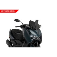 Ζελατίνα Puig V-Tech Sport Yamaha X-Max 300-125 23- μαύρη ματ