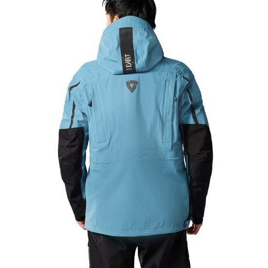 Μπουφάν anorak RevIT Smock Blackwater 3 H2O μπλε-μαύρο Μπουφάν anorak RevIT Smock Blackwater 3 H2O μπλε-μαύρο