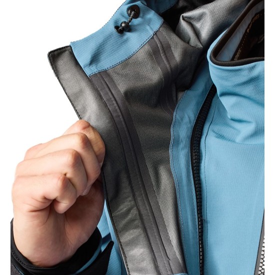 Μπουφάν anorak RevIT Smock Blackwater 3 H2O ώχρα κίτρινο-μπλε