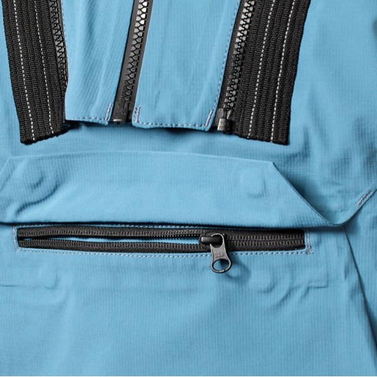 Μπουφάν anorak RevIT Smock Blackwater 3 H2O ώχρα κίτρινο-μπλε