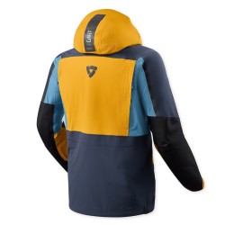 Μπουφάν anorak RevIT Smock Blackwater 3 H2O ώχρα κίτρινο-μπλε