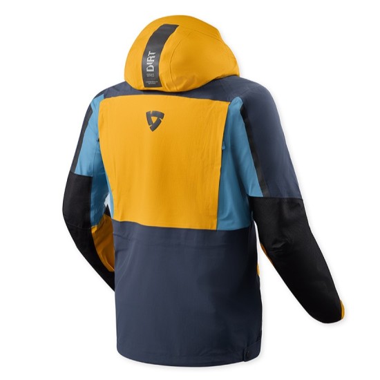 Μπουφάν anorak RevIT Smock Blackwater 3 H2O ώχρα κίτρινο-μπλε