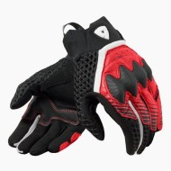 Γάντια RevIT Veloz καλοκαιρινά μαύρα-κόκκινα