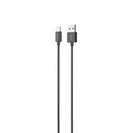 Καλώδιο φόρτισης USB σε Type-C 3A Lotus 0.8 μαύρο (1,2m)