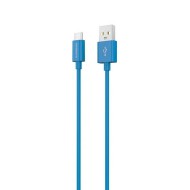 Καλώδιο φόρτισης USB σε Type-C 3A Lotus 0.8 μπλε (1,2m)