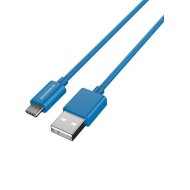 Καλώδιο φόρτισης USB σε Type-C 3A Lotus 0.8 μπλε (1,2m)