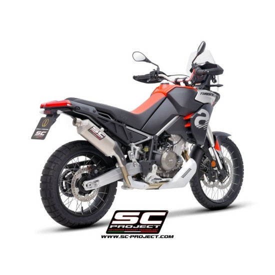 Τελικό εξάτμισης SC-Project Rally Raid Aprilia Tuareg 660 τιτάνιο