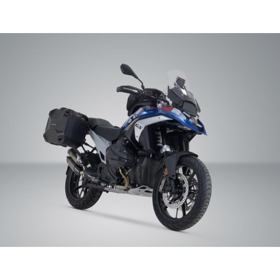 Σετ βάσεων και βαλιτσών SW-Motech DUSC L 41 lt. BMW R 1300 GS μαύρο