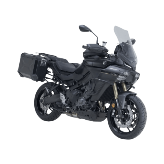 Σετ βάσεων και βαλιτσών SW-Motech TRAX ADV 37/37 lt. Yamaha Tracer 9/GT/GT+ 25- μαύρο