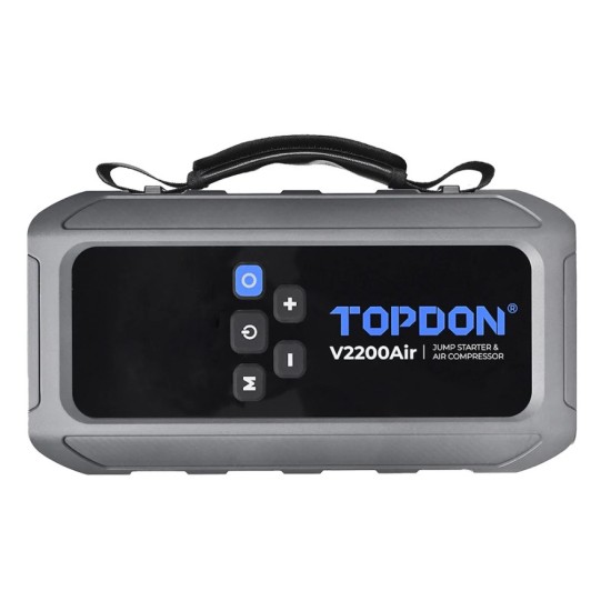 Εκκινητής - Booster - Κομπρεσέρ αέρα TOPDON V2200AIR 2200A Εκκινητής - Booster - Κομπρεσέρ αέρα TOPDON V2200AIR 2200A