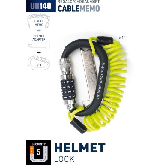 Κλειδαριά κράνους Urban Security UR140 Κλειδαριά κράνους Urban Security UR140