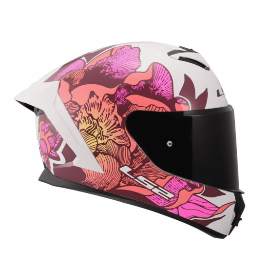 Full Face Κράνος LS2 Rapid ΙΙI FF820 Poppies II άσπρο-ρόζ γυαλιστερό Full Face Κράνος LS2 Rapid ΙΙI FF820 Poppies II άσπρο-ρόζ γυαλιστερό