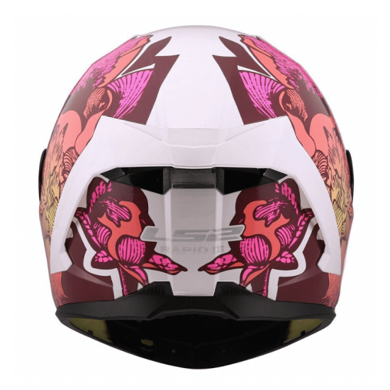 Full Face Κράνος LS2 Rapid ΙΙI FF820 Poppies II άσπρο-ρόζ γυαλιστερό Full Face Κράνος LS2 Rapid ΙΙI FF820 Poppies II άσπρο-ρόζ γυαλιστερό