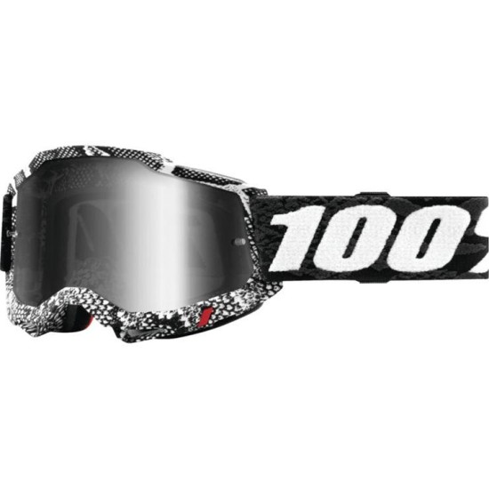 Μάσκα Moto/MTB 100% Accuri 2 Cobra (καθρέπτης ασημί)