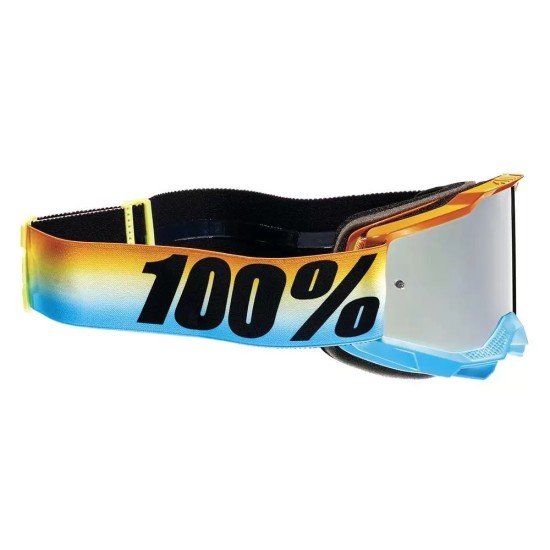 Μάσκα Moto/MTB 100% Accuri 2 Sunset Blue (καθρέπτης ασημί)