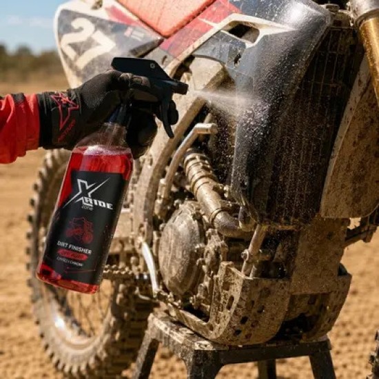Καθαριστικό μοτοσυκλέτας σε υγρό Xzone Dirt Finisher 500ml (Δεν απαιτείται χρήση νερού) Καθαριστικό μοτοσυκλέτας σε υγρό Xzone Dirt Finisher 500ml (Δεν απαιτείται χρήση νερού)