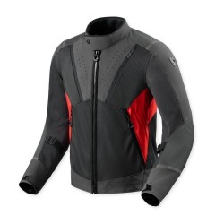 Μπουφάν καλοκαιρινό RevIT Airwave 4 μαύρο-κόκκινο