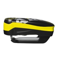 Κλειδαριά δισκόφρενου με συναγερμό ABUS Detecto 7000 RS1 pixel yellow