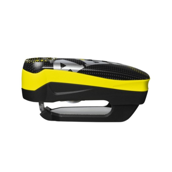 Κλειδαριά δισκόφρενου με συναγερμό ABUS Detecto 7000 RS1 pixel yellow