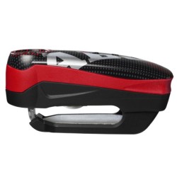 Κλειδαριά δισκόφρενου με συναγερμό ABUS Detecto 7000 RS1 pixel red