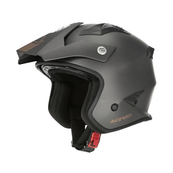 Κράνος Acerbis Aria 22.06 σκούρο γκρί μεταλλικό