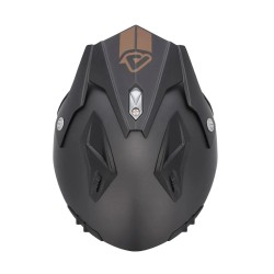 Κράνος Acerbis Aria 22.06 σκούρο γκρί μεταλλικό