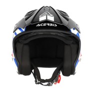 Κράνος Jet Acerbis Aria 22.06 λευκό-μπλε-κόκκινο